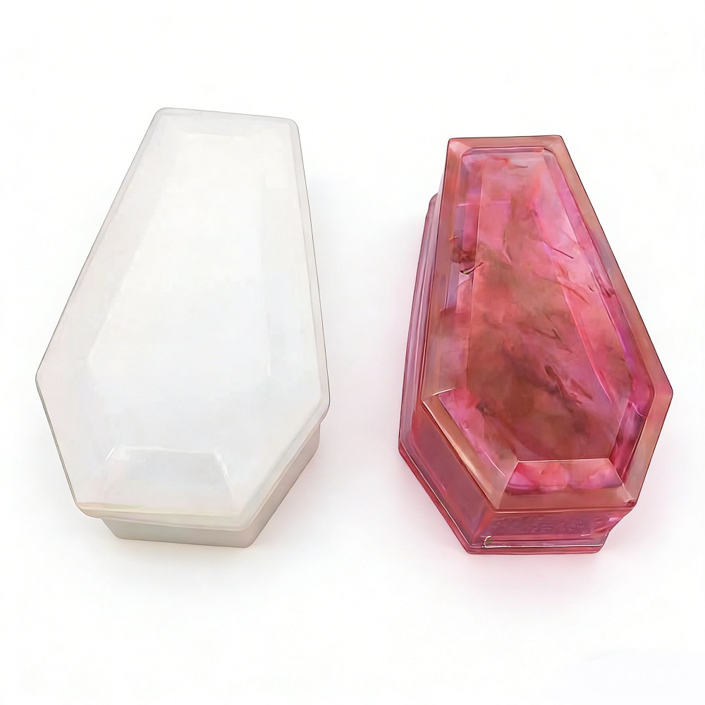 Resin Art Equipment - 관 모양 해골 할로윈 박쥐 거미