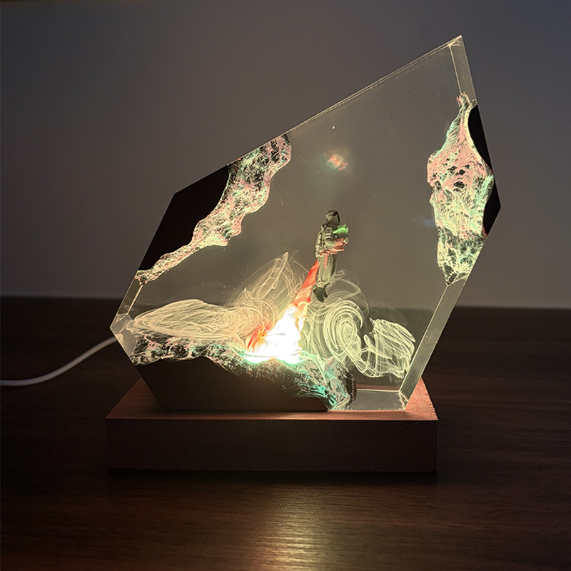Resin Art Baby - 공상 과학 애니메이션 피규어 생물 레진