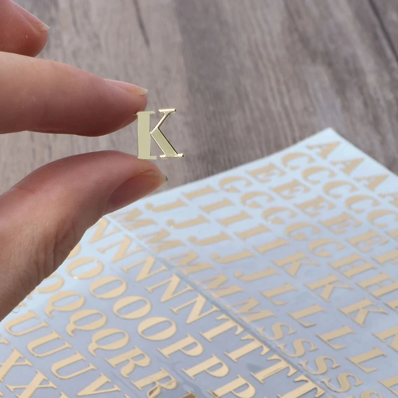 2Pcs 금속 26 미니 알파벳 장식 스티커 DIY 실 - Resin Art Alphabet 리뷰 및 가격