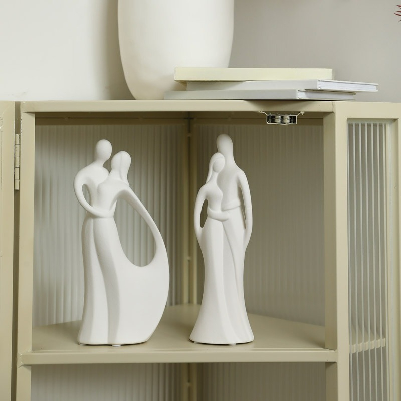 세라믹 커플 아트 장식품 거실 TV 스탠드 웨딩 선물  - Resin Art Wedding Gift 리뷰 및 가격