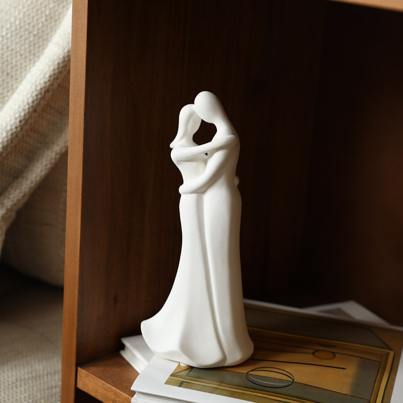세라믹 커플 아트 장식품 거실 TV 스탠드 웨딩 선물  - Resin Art Wedding Gift 리뷰 및 가격