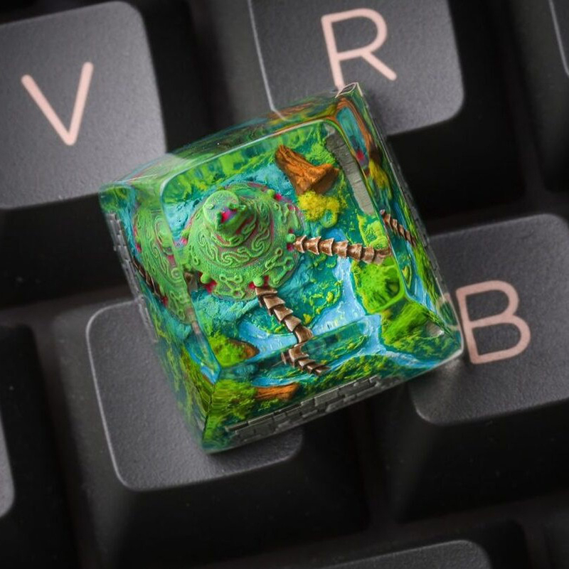 생물체 레진 키캡 창의적인 아트 키보드 장식 게임 애니 - Resin Art Baby 리뷰 및 가격