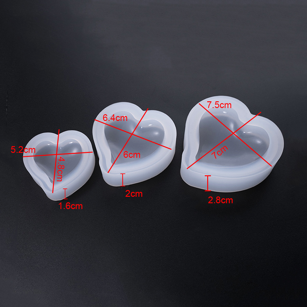 실리콘 월드 3D 하트 캔들 실리콘 몰드 글자 에폭시  - Resin Art Alphabet 리뷰 및 가격