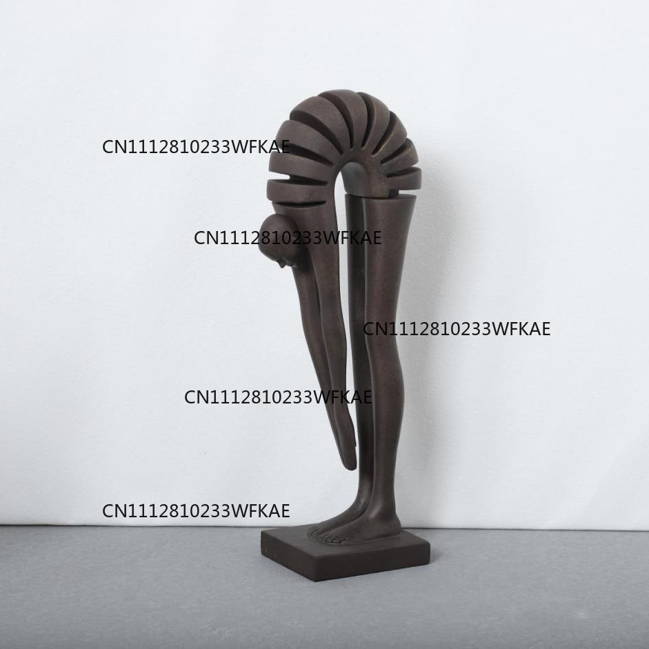 북유럽 스타일의 심플한 레진 추상 곡선형 장식품, 모던 - Resin Art Work 리뷰 및 가격