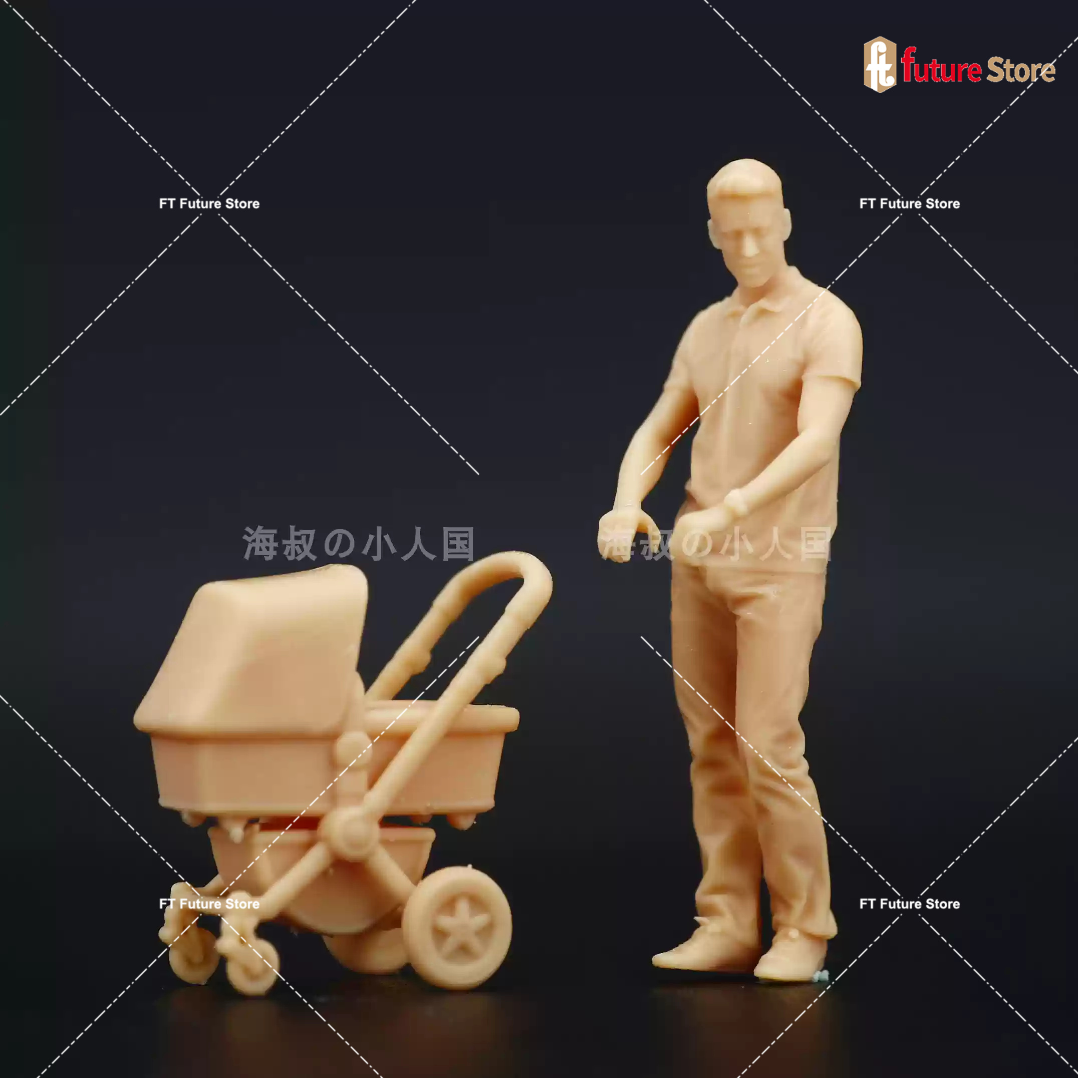1/64 1/43 어린이 장난감 자동차, 아기 마차 피 - Resin Art Baby 리뷰 및 가격