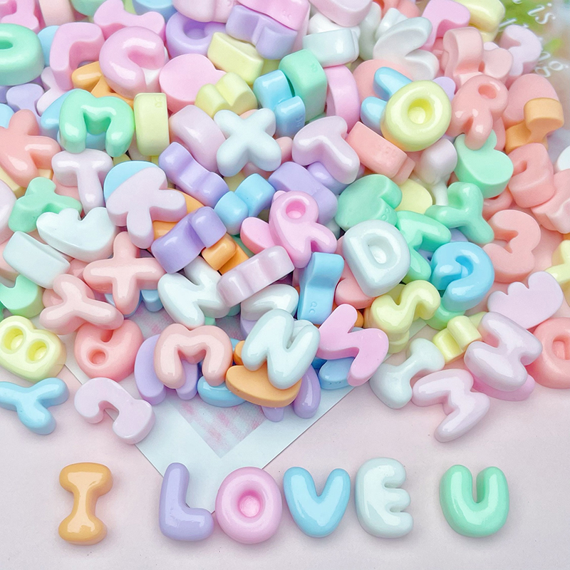 신상품 20개 미니 알파벳 혼합 레진 액세서리 ABCD - Resin Art Alphabet 리뷰 및 가격