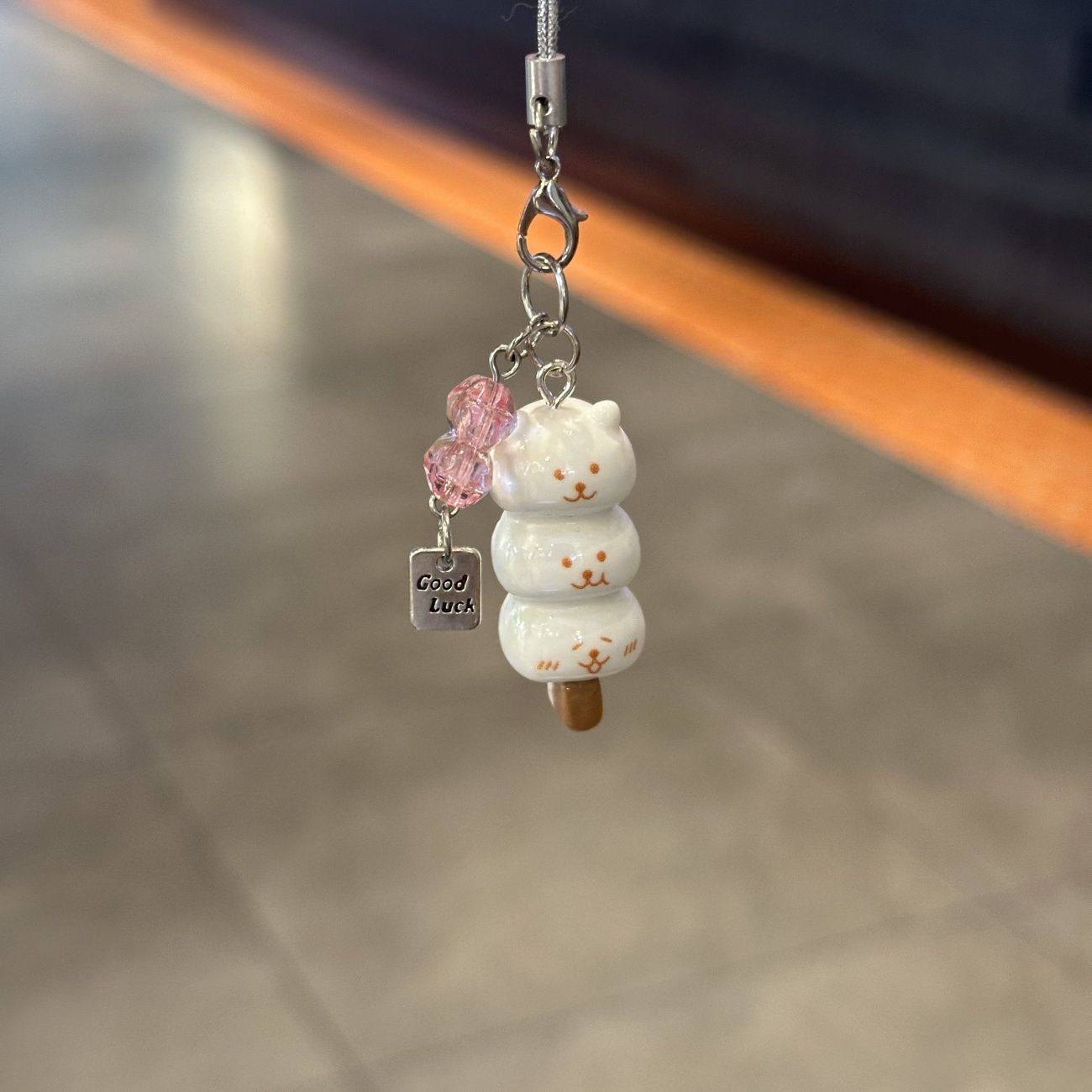 조크 베어 러키 리프 폰 참 펜던트 귀여운 고양이 케이 - Resin Art Alphabet 리뷰 및 가격