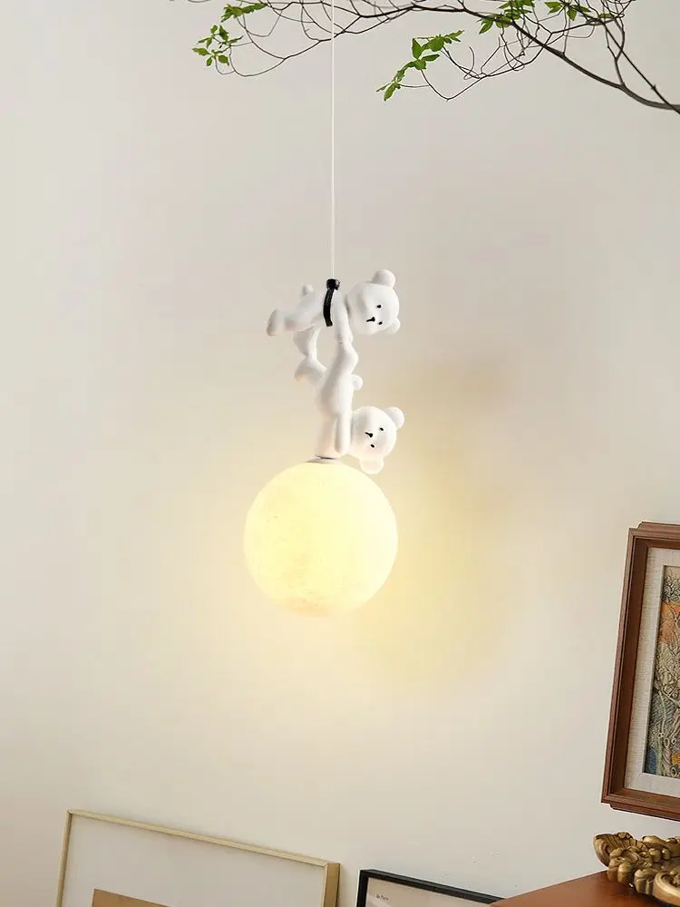 곰 램프 만화 캐릭터 아기방 침대 옆 펜던트 레진 어린 - Resin Art Baby 리뷰 및 가격