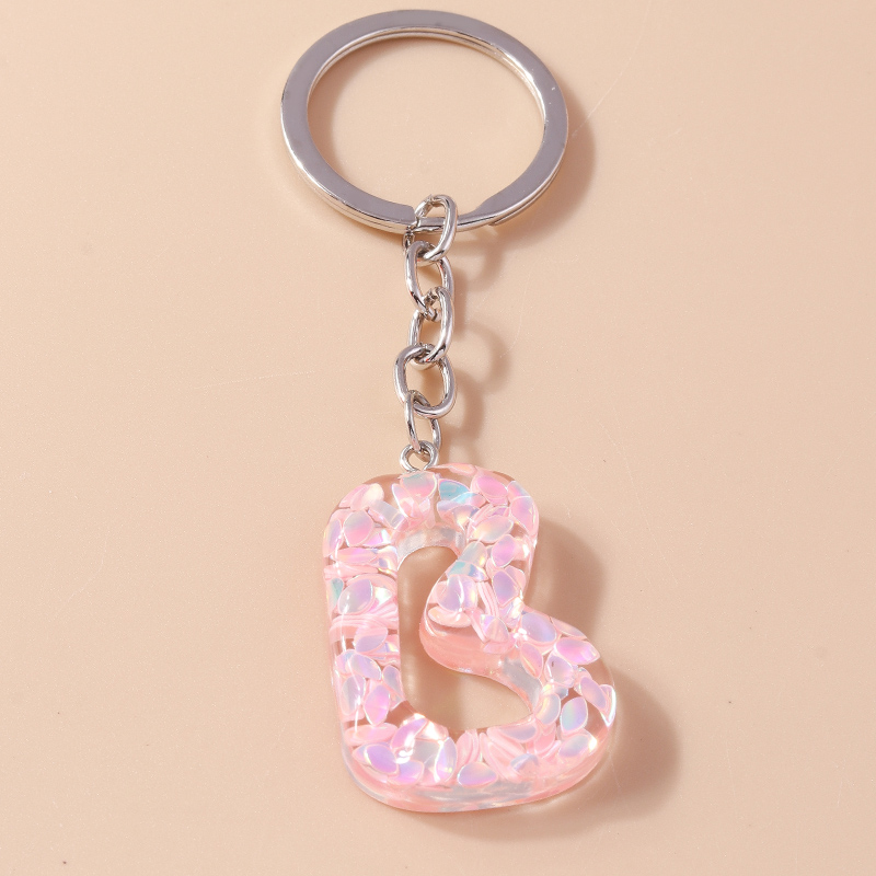 패션 레진 A-Z 알파벳 열쇠 고리, 26 글자, 자동 - Resin Art Alphabet 리뷰 및 가격