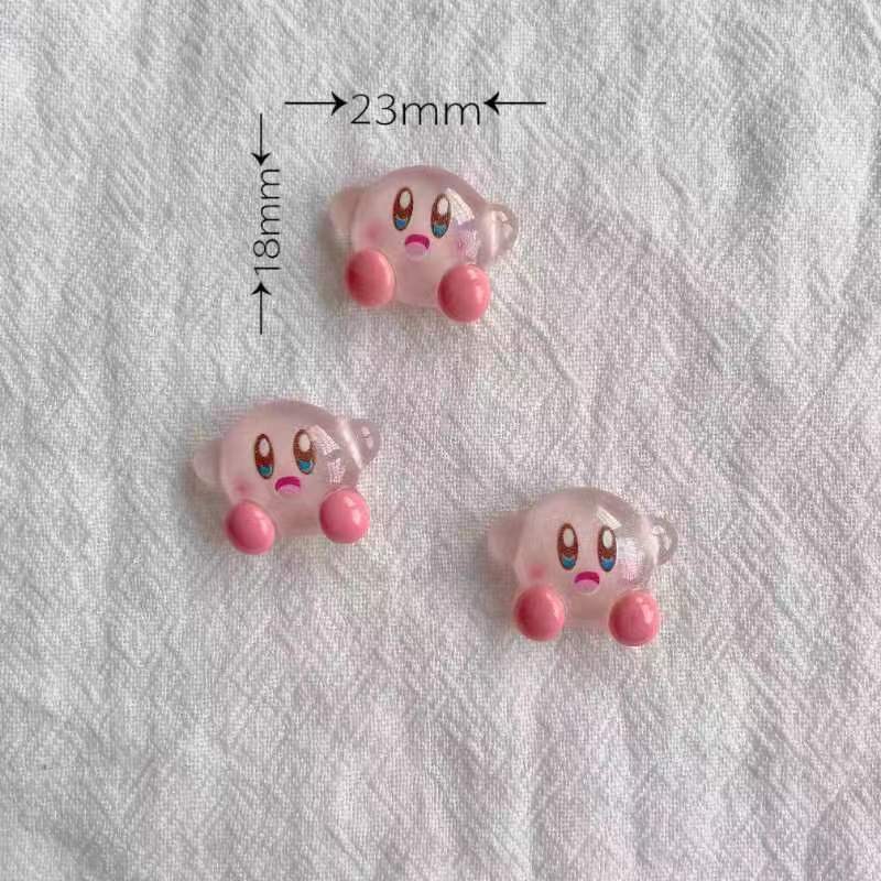 1/30개 2cm 커비 아이스 투명 레진 펜던트, 재미 - Resin Art Case 리뷰 및 가격