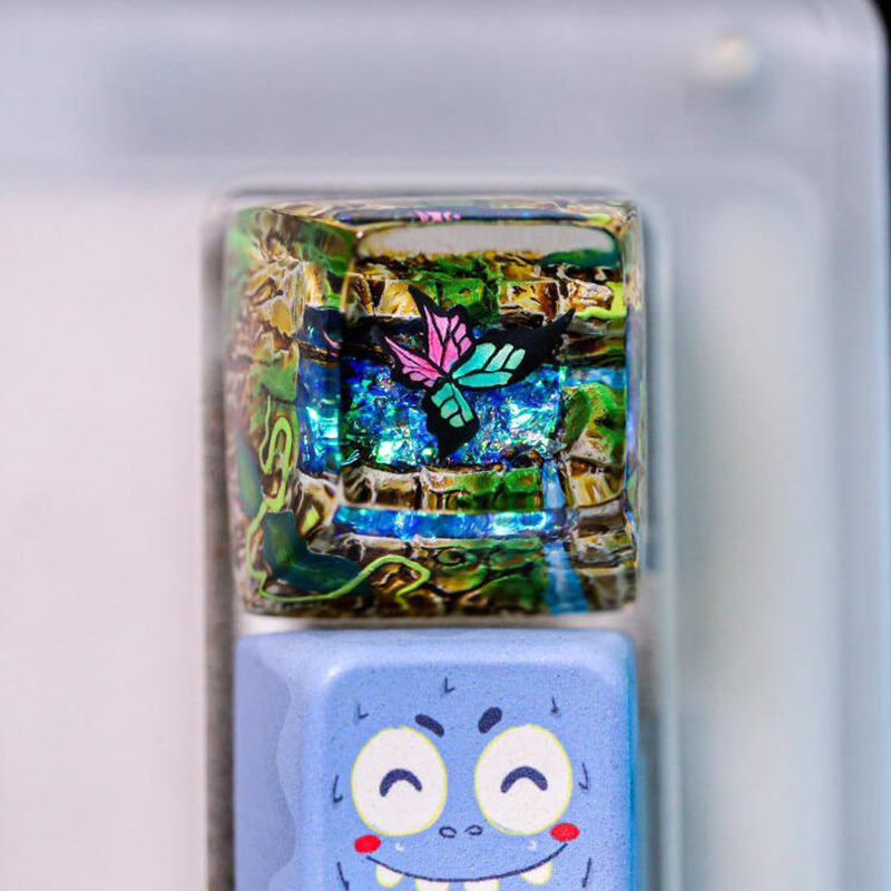 생물체 레진 키캡 창의적인 아트 키보드 장식 아름다운  - Resin Art Baby 리뷰 및 가격
